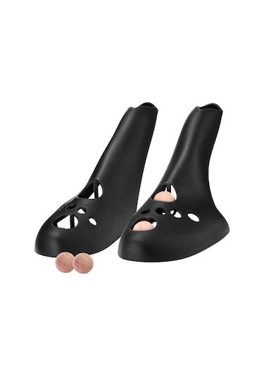 Homyl Ayakkabı Ağacı Pratik Yüksek Topuklu Sedyesi Kırma L Siyah