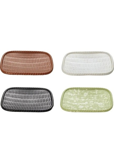 Bosphorusboutique02 Vintage Suntek Saklama Rattan Magideal Kutusu Kahverengi Hasır Ey Kahverengi Ev Dekorasyonu İçin Ideal Kahverengi