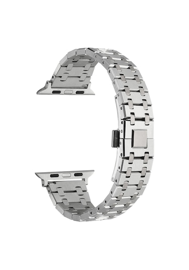 Apple Uyumlu Watch 42mm Zore Krd-83 Metal Kordon