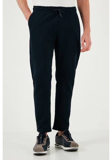 Buratti Pamuklu Regular Fit Normal Bel Düz Paça Erkek Pantolon 5908059 Indigo Buratti Pamuklu Regular Fit Normal Bel Düz Paça Erkek Pantolon 5908059 Indigo