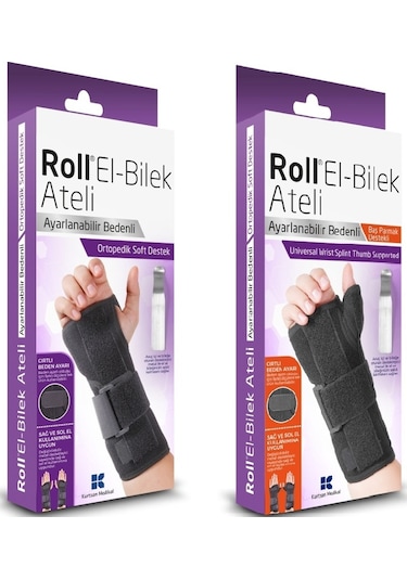 Roll El Bilek Ateli Baş Parmak Destekli