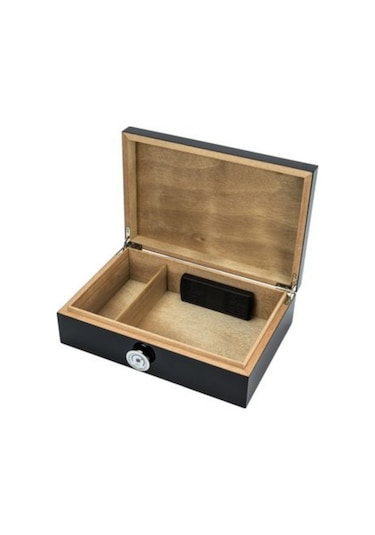 Hauser Siyah Baskı Humidor 562332