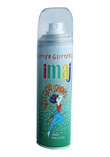 İmaj Glitter Star Color Gri Simli Saç Spreyi 100 ML
