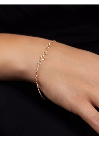 Lucente 925 Ayar Gümüş Bileklik Zincir 240716985 Altın