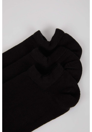 DeFacto Erkek Pamuklu 3'lü Sneaker Çorabı K4595AZNSBK23