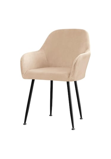 Haki Kadife Streç Koltuk Kapak Elastik Düz Renk Yemek Sandalyesi Kapakları Ev Dekor Yıkanabilir Yüksek Kol Dayama Ofis Koltuğu Slipcovers