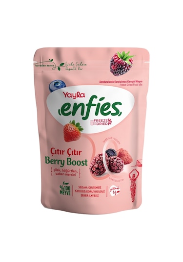 Yayla Enfies Freeze Dried Berry Boost 15 G X18 270 G