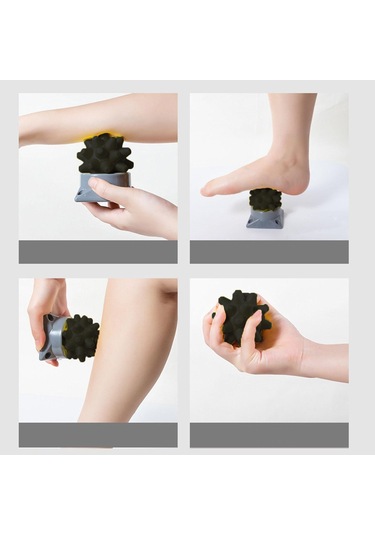 Suntek Çıkarılabilir Taban Ile Masaj Topu Hafif Fitness Erkek Siyah