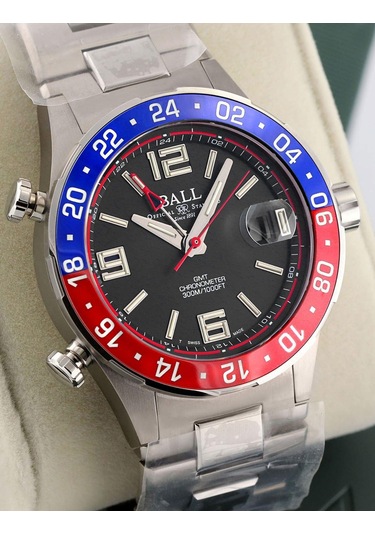 Ball D3038a-s2c-bk Erkek Kol Saati Gümüş