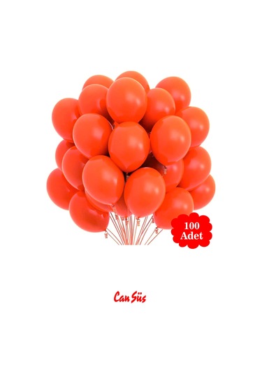 Pastel Balon 12 İnç 100'lü TURUNCU