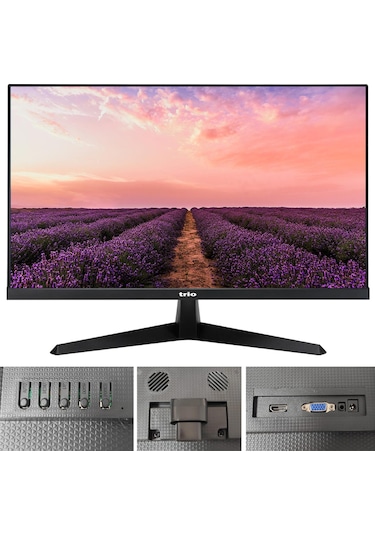 Trio Tr-19ws Led Monitör 19 İnç 12v Vga Hdmi Dahili Hoparlör