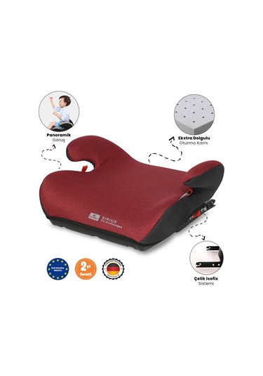 Lorelli Sirius Fix İsofix Yükseltici Kırmızı