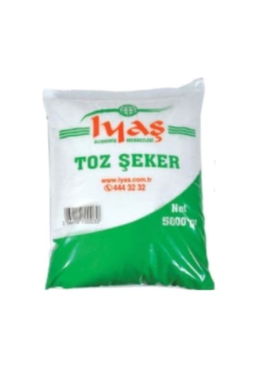 Burdur Toz Şeker 5 Kg X 2 Paket 10 Kg Seker Yerli Üretim Diğer