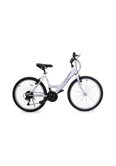 Ümit 2600 Colorado Kadın Dağ Bisikleti V 26 Jant 21 Vites Beyaz Mor Çok Renkli