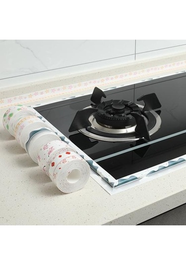 Banyo Su Geçirmez Dikişler Kendinden Yapışkanlı Büyük Yapışkanlık Sızdırmazlık Bandı Banyo Küveti Sızdırmazlık Şeridi Mutfak D