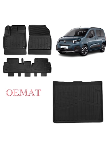 Citroen Berlingo Havuzlu Paspas Ve Bagaj Havuzu