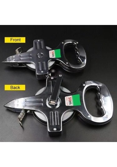 Novahub 30/50/100m Paslanmaz Çelik Çerçeve Cetvel, 1mm Doğruluk, Rocker Bant Ölçü Aracı, 30m Uzunluk, Kullanışlı Ölçüm Aracı 30 M