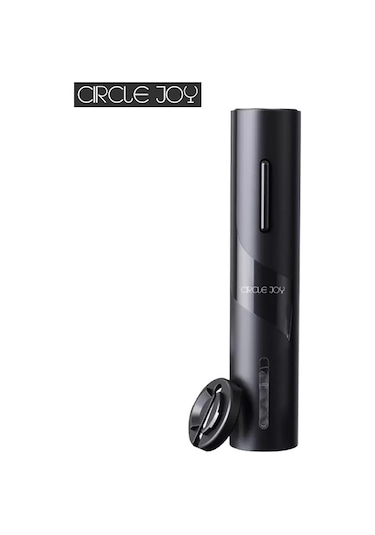 Gajeena Circlejoy Elektrikli Şarap Açıcı, Kablosuz Otomatik Korkaj, Folyo Kesici, Vakum Kapama Ve Aerator İle, 7 Gün Taze Tutma, Partiler Ve Aşk İçin Hediye Seti Siyah