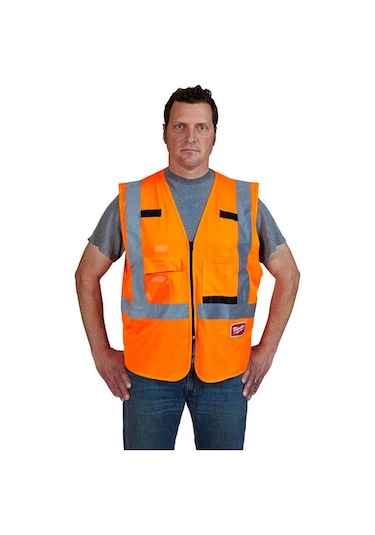 Milwaukee Yüksek Görünürlüklü Yelek Turuncu L/xl 4932471893 Turuncu