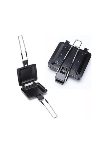 Ulzyvf Waffle Tepsili Sandviç Pişirici, Kahvaltı Ve Diğer Alüminyum Alaşımlı Lr Diğer