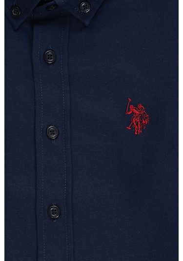 U.S. Polo Assn. U.s. Polo Assn. Erkek Çocuk Lacivert Gömlek Basic 50324687-vr033