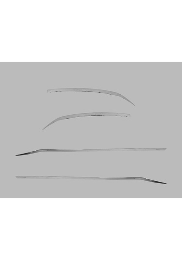 As Aktif Skoda Superb 3 B7 Sd Yan Kapı Çıtası 4 Parça 2015 Ve Üzeri Krom Paslanmaz Çelik