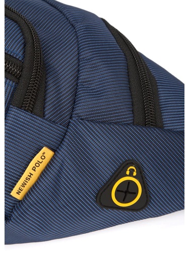 Newish Polo Çapraz Bel Ve Omuz Çantası-free Bag Lacivert
