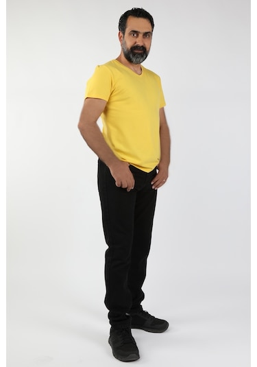 Erkek Kot Pantolon Siyah -3a/5764.siyah Siyah