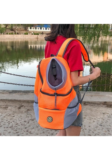 Jokmae Mavi Orta Boy Köpek Sırt Çantası