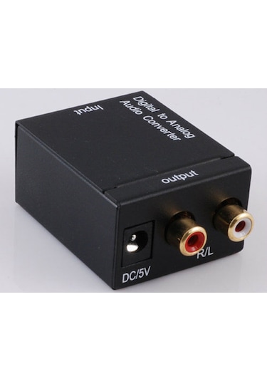 Digital To Analog Ses Çevirici Converter Toslink