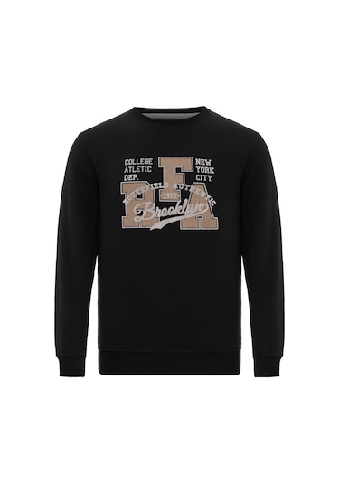Routefıeld Routefield Holm Erkek Siyah Sweatshirt 001 SiYAH
