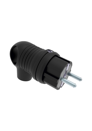 Bemis Kauçuk Kulplu Erkek Fiş Monofaze