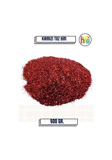 Toz Sim Kırmızı Renk 500 Gr