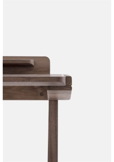 Loft Masif Çalışma Ve Bilgisayar Masası Ahşap Ceviz