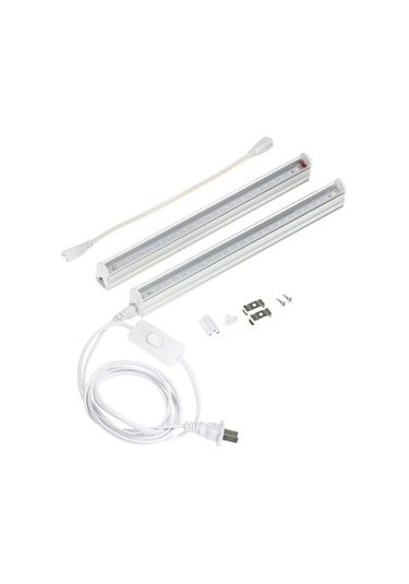 Reedark 2-pack 5w T5 Led Bitki Büyüme Şeridi, Beyaz, Led Işık Şeritleri