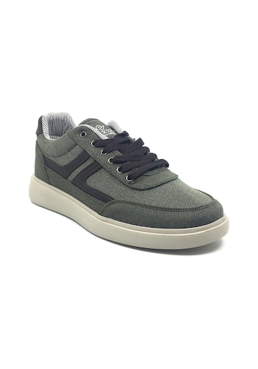 Dakırs Yazlık Ortopedik Tabanlı Erkek Keten Rahat Spor Ayakkabı Yeni Sezon 40-44 Haki