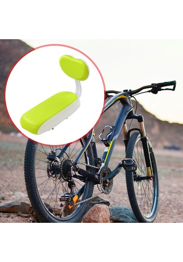 Suntek Bisiklet Arka Koltuk Minderi Sırtlıklı Çocuk Yeşil Yeşil