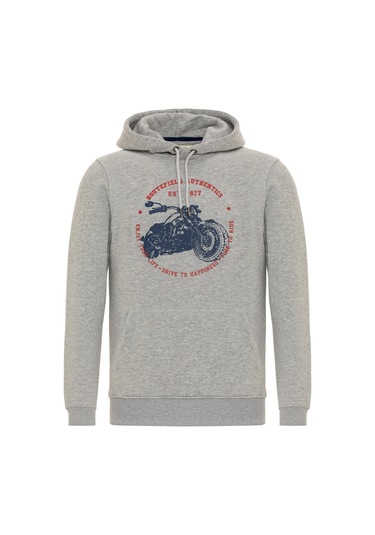 Routefıeld Routefield Harvey Erkek Gri Sweatshirt 23394 Gri