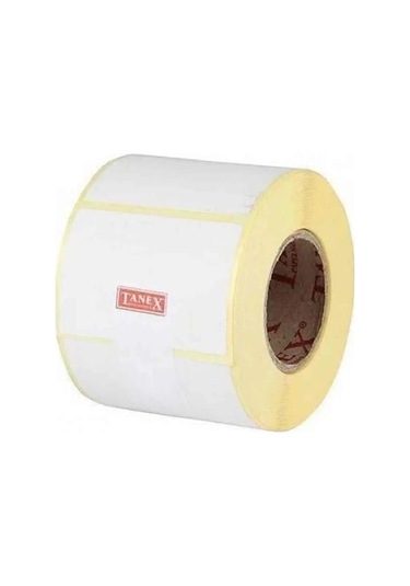 Tanex Eco Termal Barkod Etiketi 60 Mm X 30 Mm 40 Mm Çaplı 1000'li 1 Rulo 50