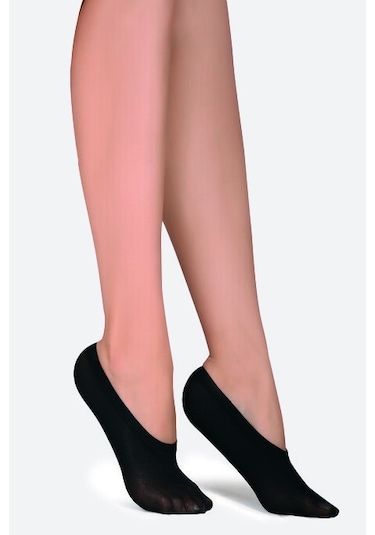 Nbb Kadın Siyah Microfiber Suba Çorap Siyah