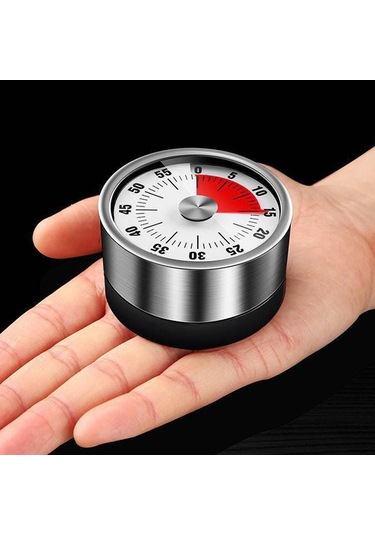 Symbee Mıknatıslı Mutfak Zamanlayıcı - 60 Dakika Geri Sayım, Alarmlı Ve Pratik