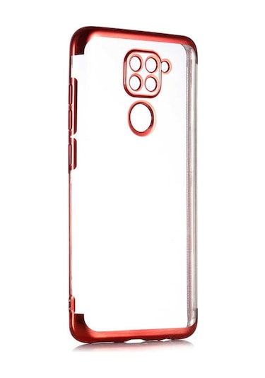 Xiaomi Redmi Note 9 Kılıf Zore Dört Köşeli Lazer Silikon Kılıf