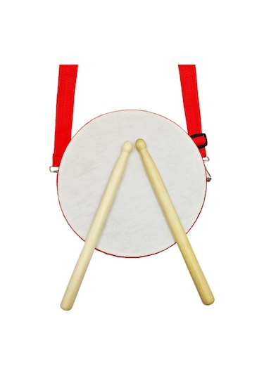 Jwin Jdt-2003 Ahşap Askılıklı Davul - 20 Cm Orff - Ritim Aleti