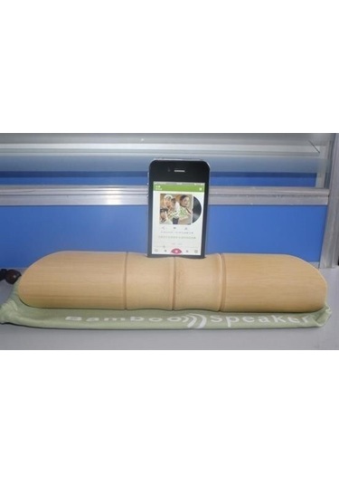 9070232562356 - Buffer 6 X 1 Cm Girişli Kılıflı Bambu Ağacı Akustik Ses Yükseltici Aparat