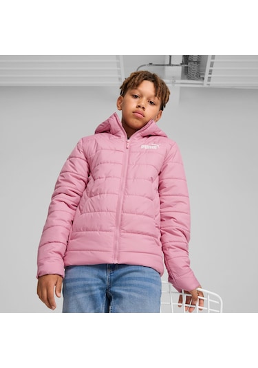 Puma Essentıals Genç Çocuk Şişme Mont 670559 48 Pembe