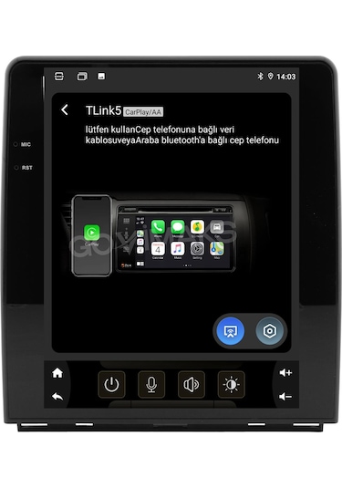 Govimaks Renault Clıo 5 Tesla 2020-2023 8 Gb Ram 128 Gb Hafıza Androıd Multımedıa Teyp
