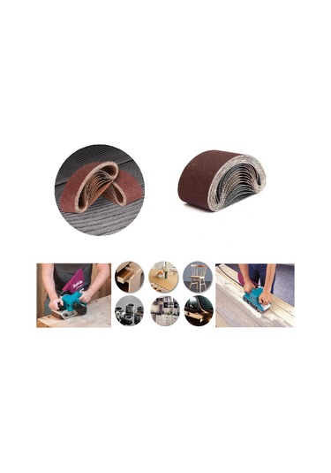 Venoa Makita 9902 Uyumlu Bant Zımpara Yedeği 10 Parça