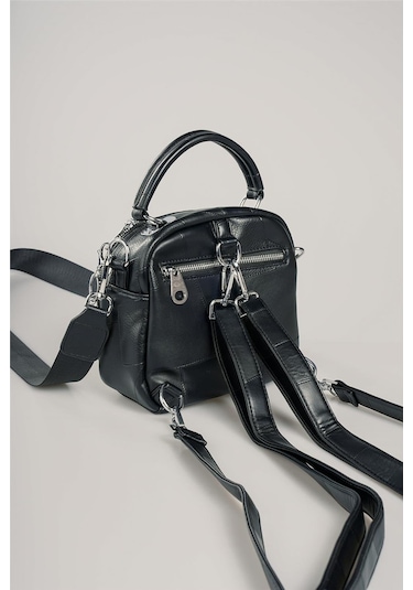 Ççs Kadın 17862 Omuz Ve Sırt Çantası Siyah