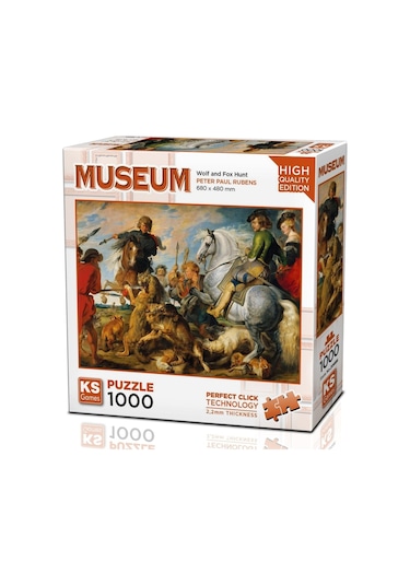 Ks Games 1000 Parça Kurt Ve Tilki Avı Puzzle