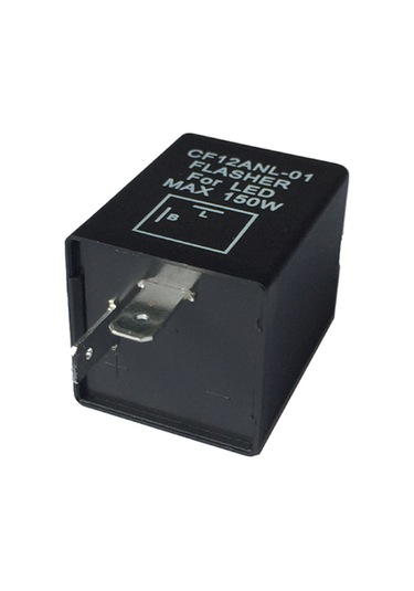 Geeroyoo Cf12anl-01 2 Pinli Yüksek Dayanımlı Araç Sinyal Rölesi, Led Ampul Uyumlu, 12v 20a